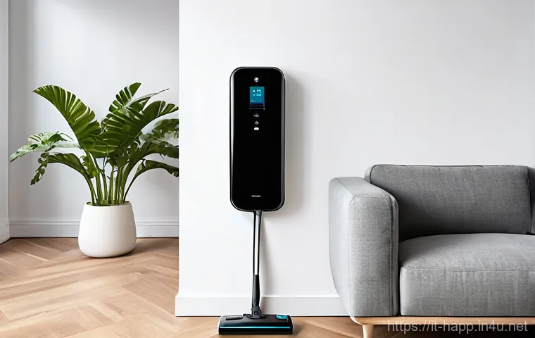 무선 청소기 충전 시간 - **Image Prompt 1: The Ready Vacuum and its Owner**
    A bright, clean, and modern living room in an...