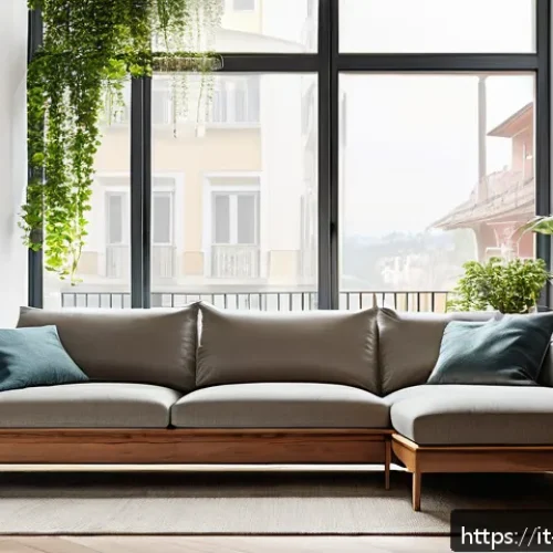 가전제품 전자파 차단 방법 - A cozy modern Italian living room featuring a strategically placed Wi-Fi router high on a corner she...